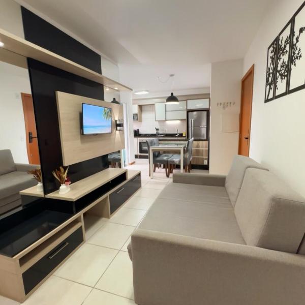 Apartamento 200m praia , Piscina e churrasqueira