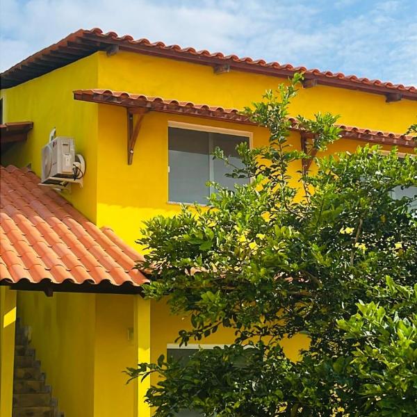 Ilha de Boipeba Casa com 2 quartos com ar condicionado no 1ºandar