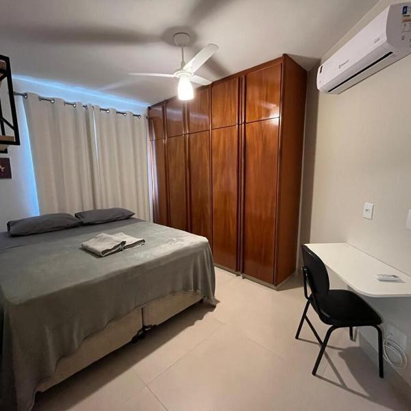 Apê no Setor Bueno, 2 quartos climatizados e garagem, localização excelente! - Foto 2