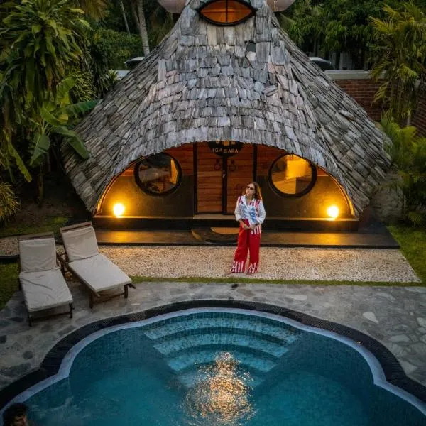 Igabara Hobbit House, hotel v Tangalle