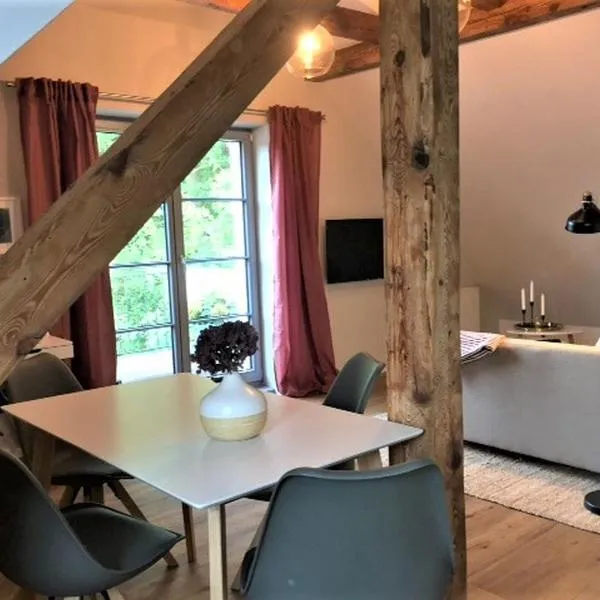 Ferienwohnung mit Sauna、ポツダムのホテル