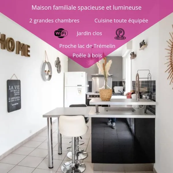 La Brocéliande enchantée، فندق في Iffendic