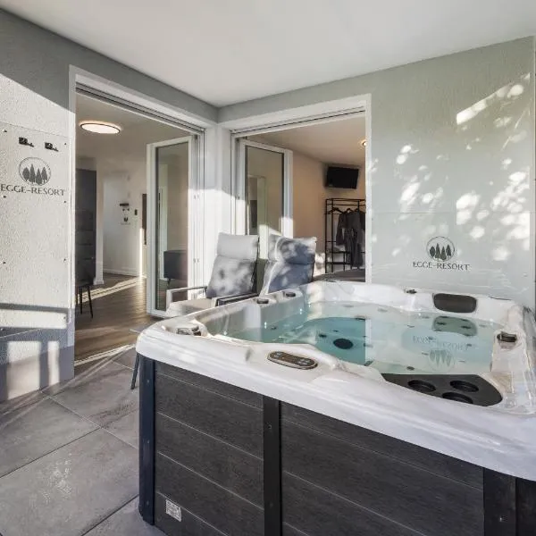 Egge Resort 7 mit Whirpool u Sauna, hotel v destinaci Altenbeken