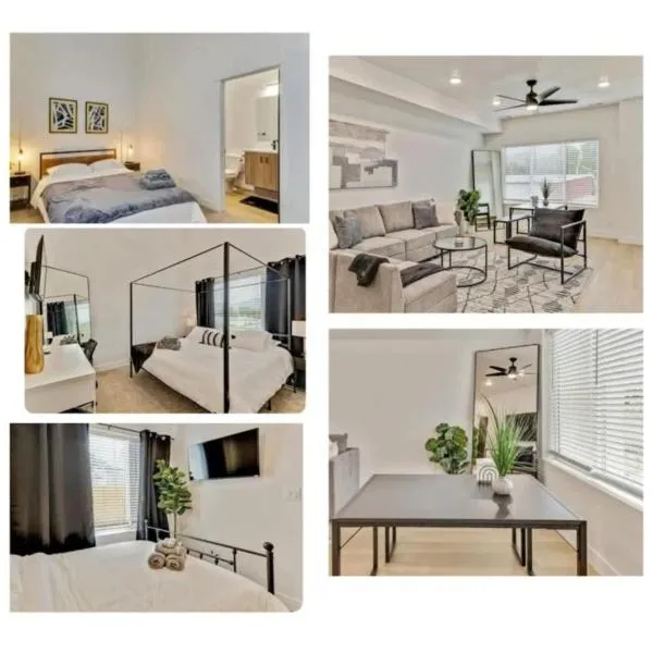 3 Min to DT - 2 Car Garage - Lux Townhome - King Bed, hotel in Salt Lake City