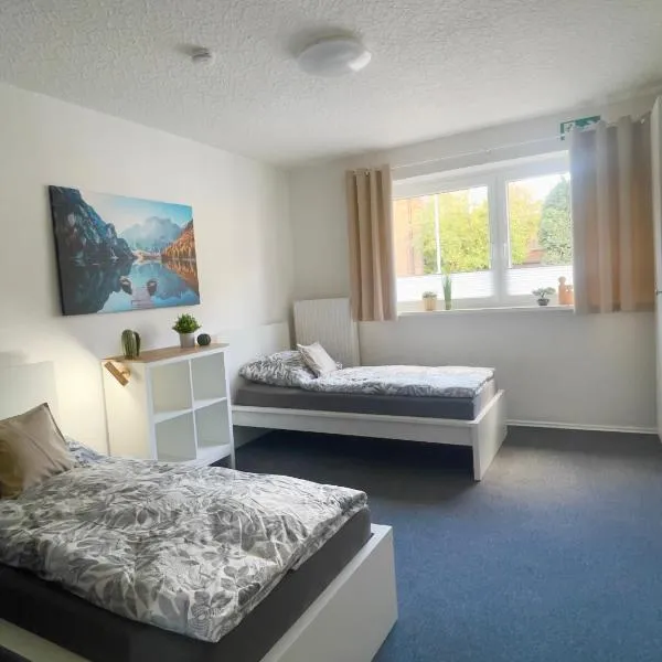 Jans Unterkunft Herten NRW Veltins Arena Ketteler Hof Schloss Beck Alma Park, hotel em Herten