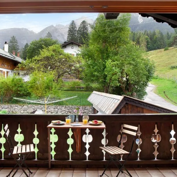 Ferienwohnung Zugspitznest, hotel in Grainau