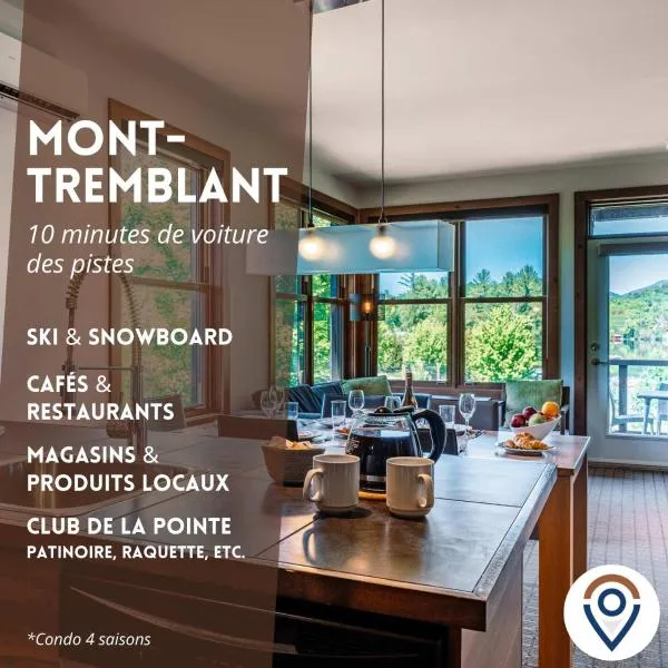 Lakefront, Mountain View - 2 Bedrooms Resort Suite, hotel i Lac-Superieur