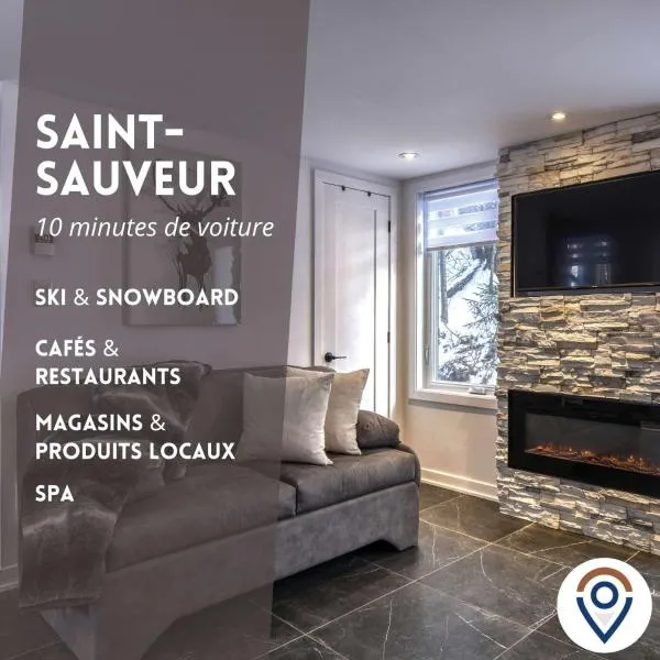 Le mini chalet, hotel in Sainte Anne des Lacs