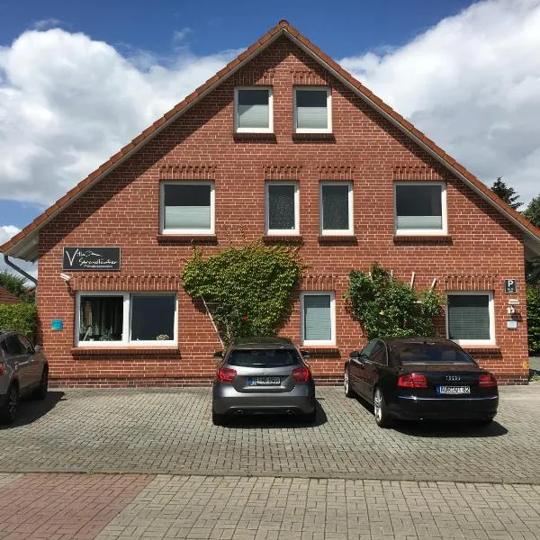 Pension Villa Strandläufer, hotell i Norddeich