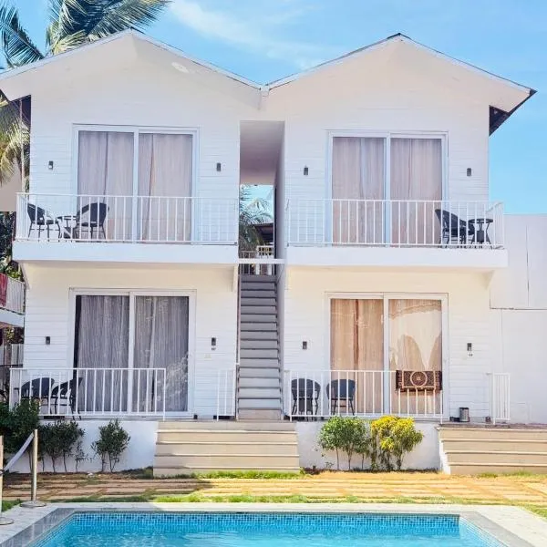 Ashvem beach resort by Tvessa, hotel i Gamle Goa