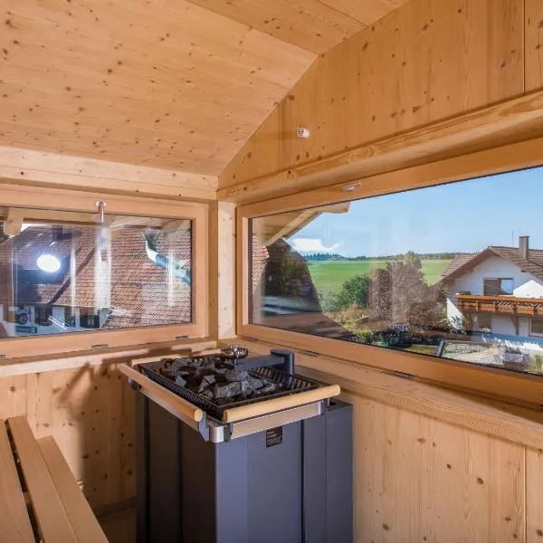 아이할덴에 위치한 호텔 Saunaloft Schwarzwald