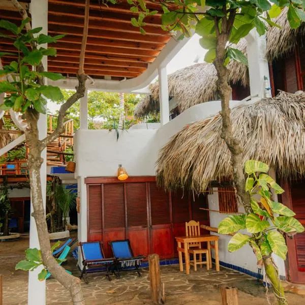 Bambú Ecocabañas、サン・アグスティンジョのホテル