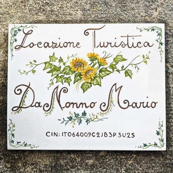Da Nonno Mario, hotel en Bagnoli Irpino