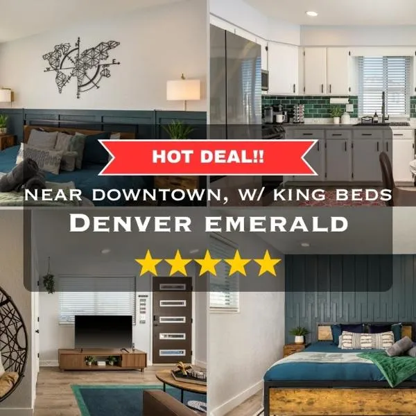 Denver Emerald - Close to Red Rocks, Arvada & Downtown, hotel in Denver