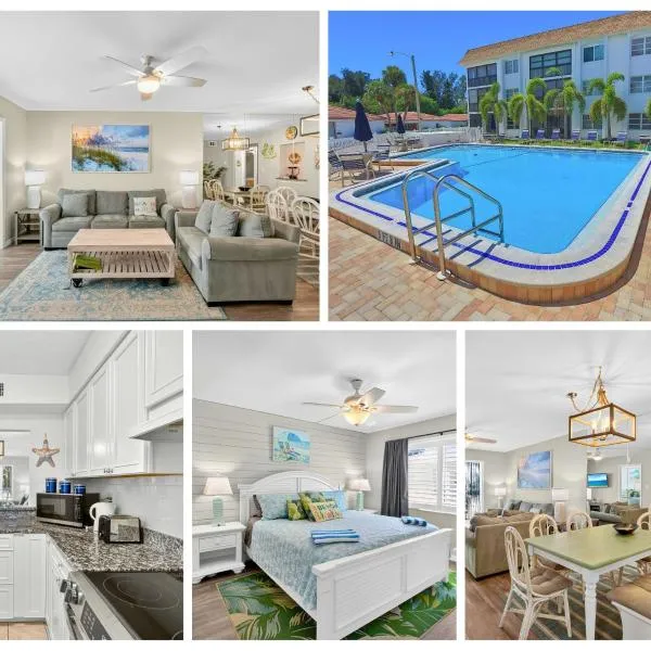 Siesta Key 2-Bedroom Condo with Pool, hotel en Sarasota