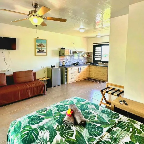 Teahupo'o Lodge Tahiti - Studio Evasion - climatisé - entre randonnées et activités nautiques, hôtel à Teahupoo