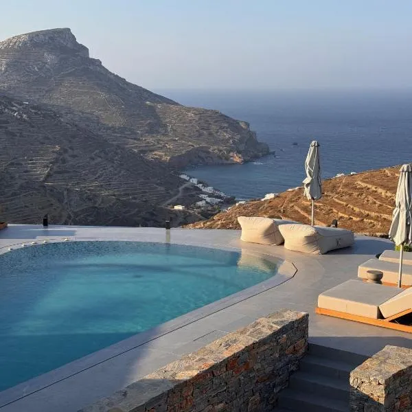 Pentanemi Folegandros, hotell i Áno Meriá