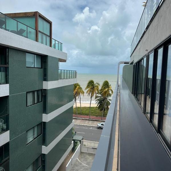 Bless Hospedagens - Flat 402 com vista panorâmica para o mar de cabo branco