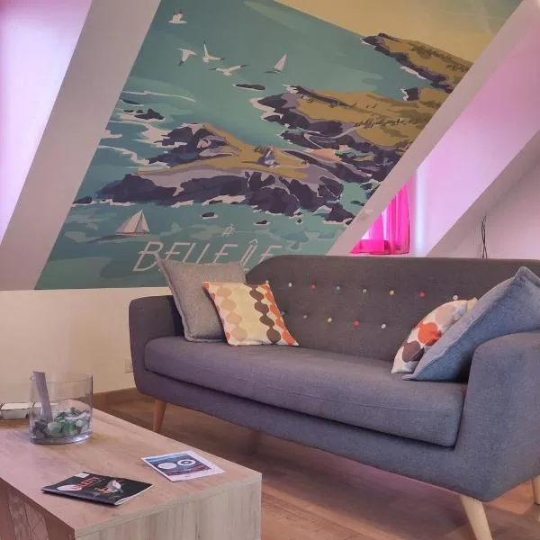 Au détour du phare, appartement 3 étoiles avec jardin, Belle-Ile-en-mer, Bangor, hotel v destinácii Bangor