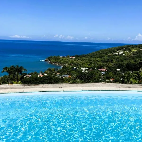 Espace Harmonie Deshaies - Vue Mer & Piscine Panoramique, hotel in Deshaies