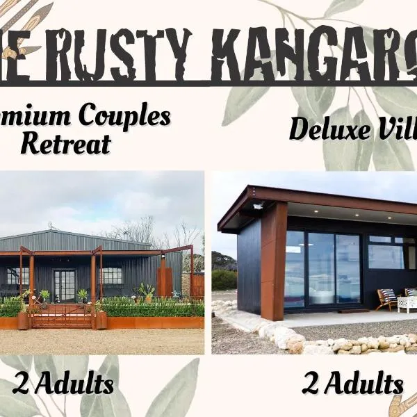 The Rusty Kangaroo - 2 Premium Couples Retreats - Spectacular Ocean View - Great Hosts, hotel in Penneshaw