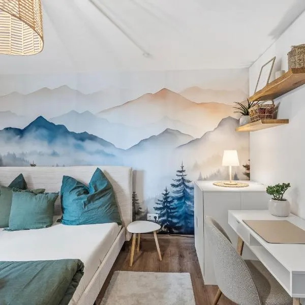 Ferienwohnung Wipfelglück mit Pool und Sauna – hotel w mieście Sankt Englmar