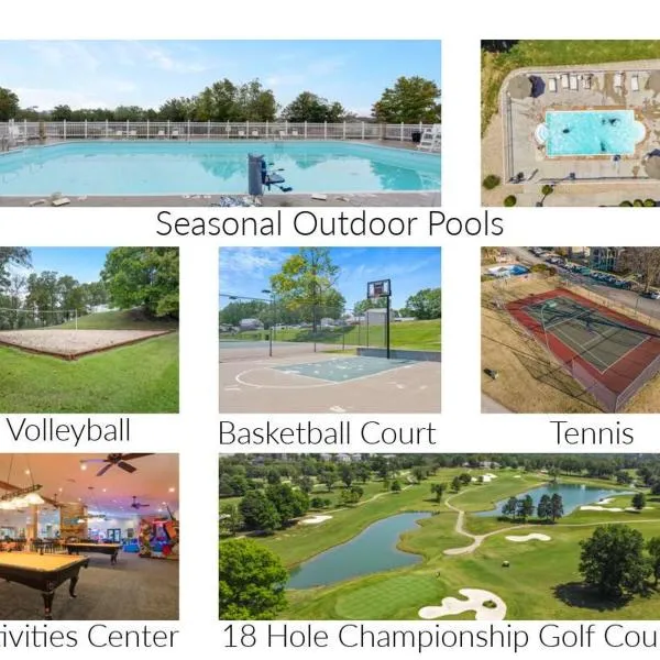 Holiday Hills Getaway - Branson - Golf Resort & Outdoor pools, hotel en Branson