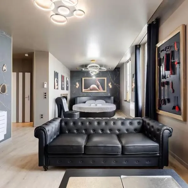 Un des sens, vue port, Sauna et Spa, hotel in Le Tréport