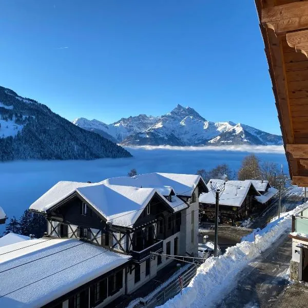 Chalet L'Adret, 3,5 pièces dans les combles., hotel in Gryon