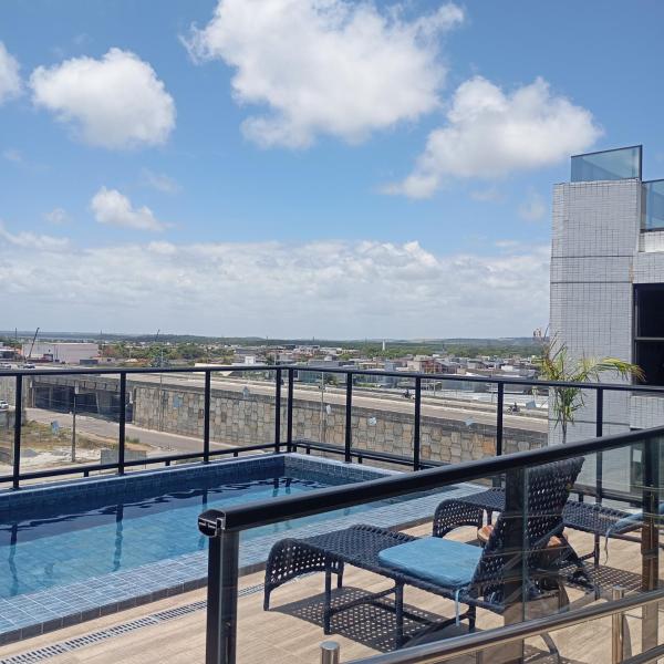 Flat com piscina na cobertura em Intermares - Foto 5