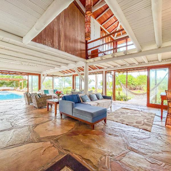 Casa frente mar com 7 suítes e piscina exclusiva - Foto 5