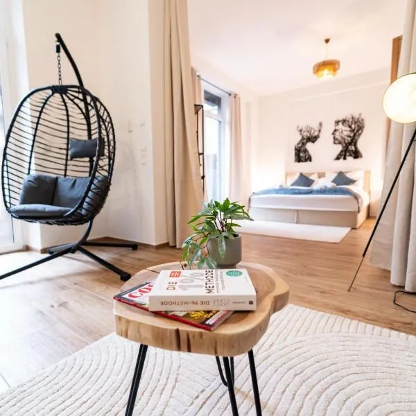 SALUS Living - Loft-Infrarotsauna-ruhiger Innenhof-Innenstadt, khách sạn ở Koblenz