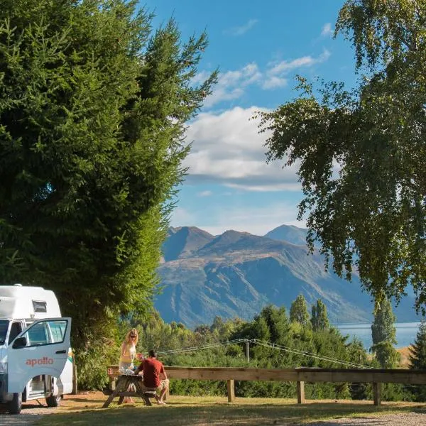 와나카에 위치한 호텔 Mt Aspiring Holiday Park