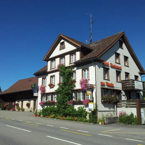 Hotel Garni Traube B&B, hotel a Schwellbrunn