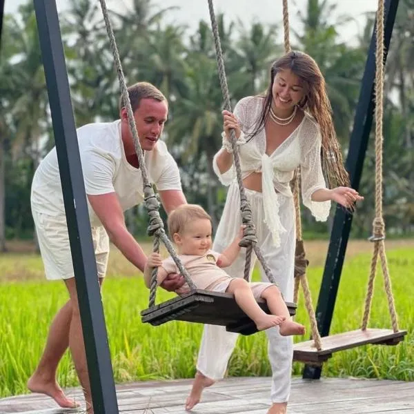 Adil Villa & Resort、ウブドのホテル