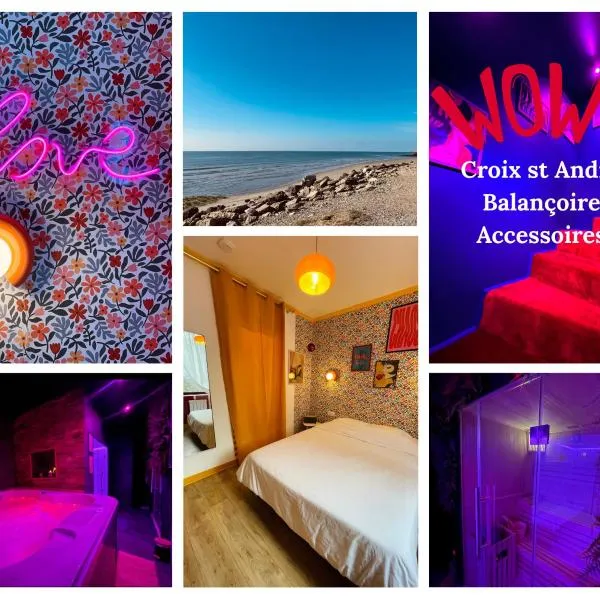 Love Room L Osmose Sauna hammam spa à Wimereux, Hotel in Wimereux