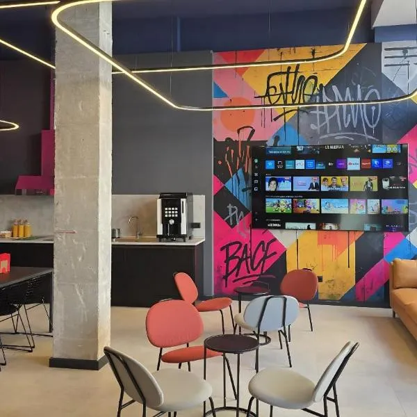 Wostel Málaga, hótel í Malaga