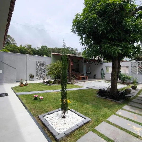 Casa Ampla Churrasqueira Garagem Próx Praia Biologia Sesc de Aracruz、アラクルスのホテル