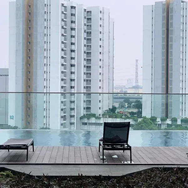 Tayastay - 1 BR w Pool, Gym, Near Aeon Mall, VSIP - Thuận An center, hotel en Thuan An