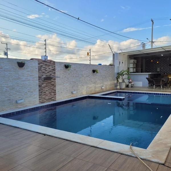 Casa com 4 suítes e piscina - Foto 4