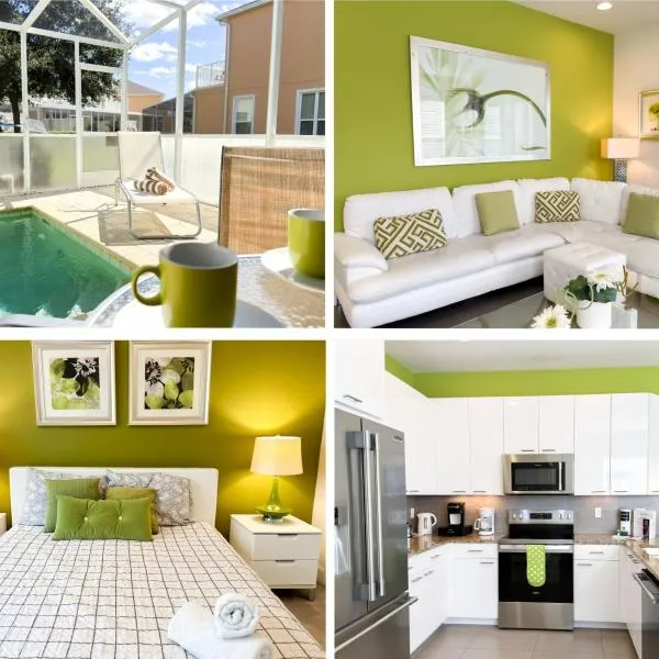 Stylish 3-BR with Private Pool & Conservation View, hotel in Orlando