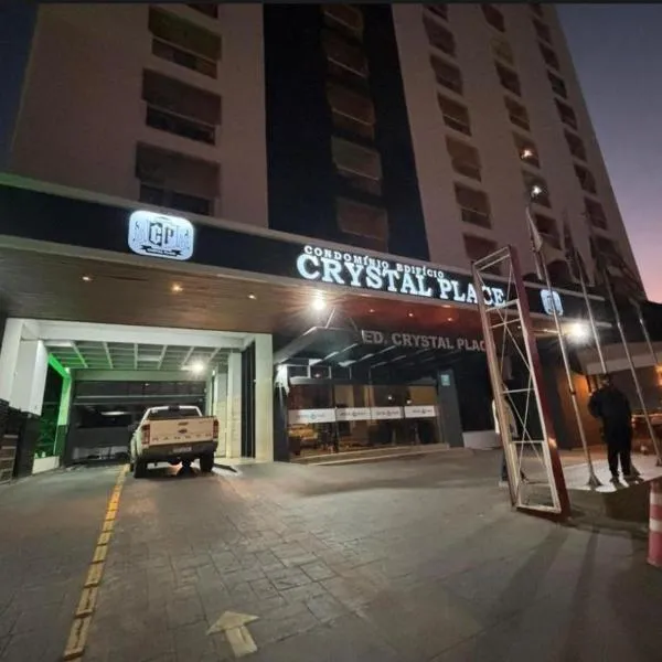 2002 - FLAT para temporada em Goiania-proximo ao Parque Areião, hotel in Goiânia