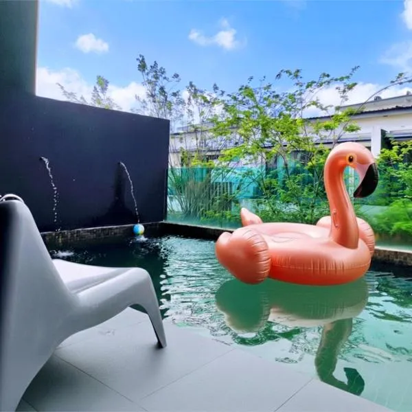 Cyberjaya Puchong JWJ Pool Villa, ξενοδοχείο σε Cyberjaya