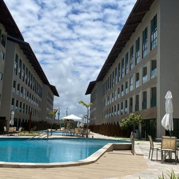 Flat Premium na Praia dos Carneiros com Piscina