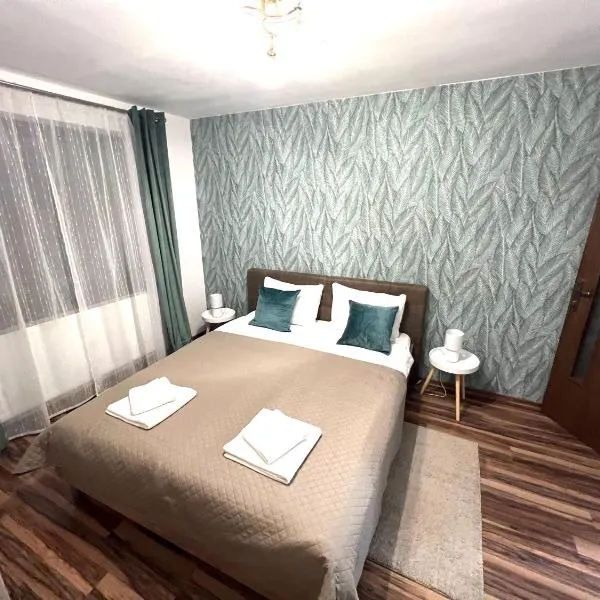 S-HOUSE Apartament spatios cu 2 dormitoare, curte, bucatarie, terasă și parcare privată aproape de Sibiu，位于阿夫里格的酒店