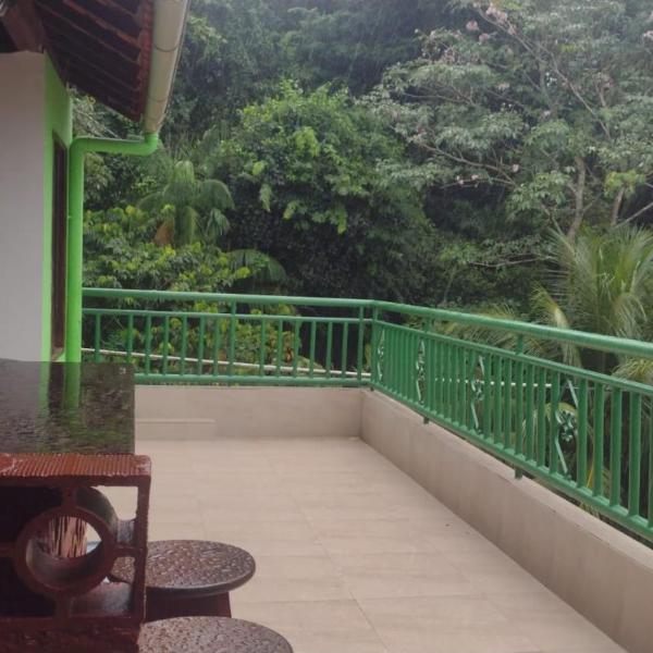 Quarto com terraço em casa do bosque felicidade, uma experiência de imersão amazônica - Foto 2