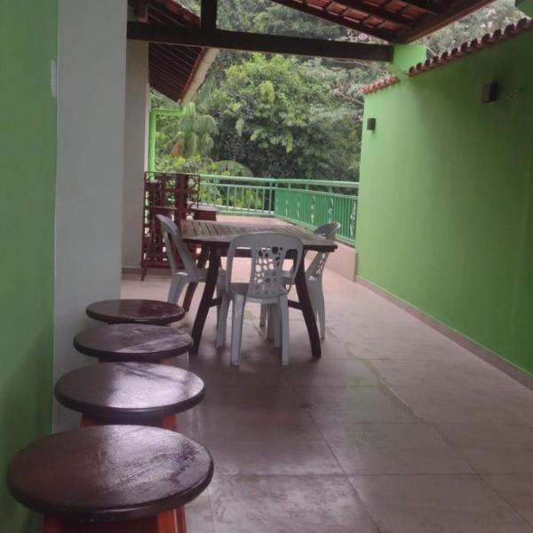 Quarto com terraço em casa do bosque felicidade, uma experiência de imersão amazônica - Foto 3