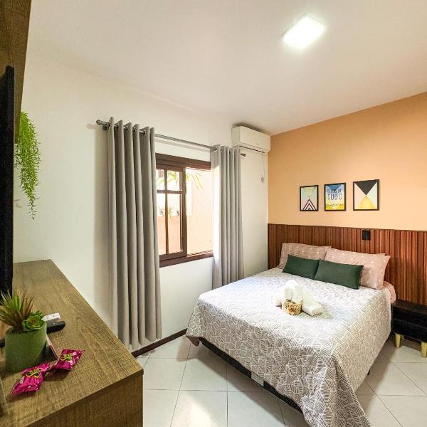 Hospedaria Orquídeas de Bombinhas - Quarto 3 - com café da manhã incluso
