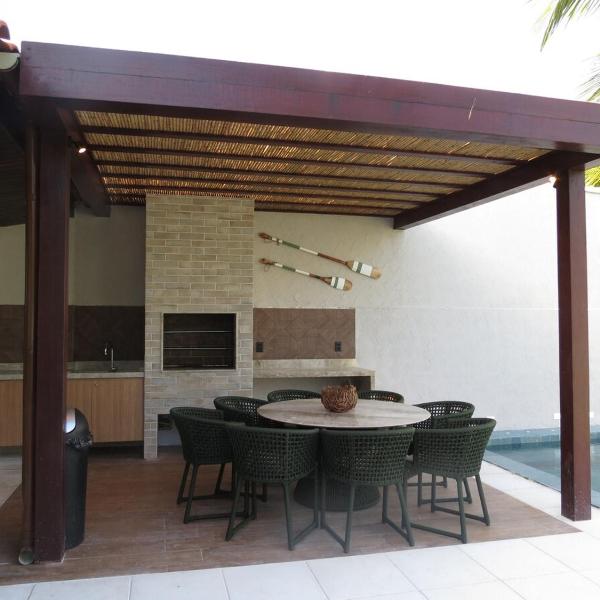 Casa espaçosa, luxuosa, beirar mar, proxima a carneiros, 6 suites - Foto 5