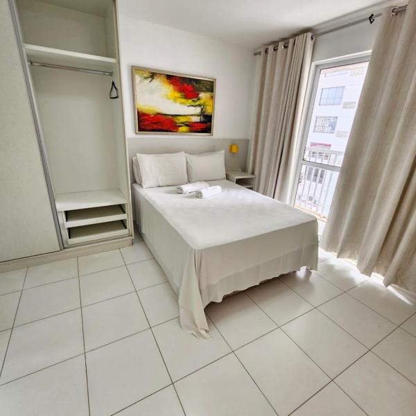 METROPOLITAN BARCELONA, JARDIM GOIÁS, AVENIDA DEPUTADO JAMEL CECÍLIO, AO LADO DO FLAMBOYANT SHOPPING, RESTAURANTES, LAZER COM PISCINA, ACADEMIA E SAUNA, ESTACIONAMENTO GRÁTIS, ENXOVAL COMPLETO DE CAMA E BANHO, LAVANDERIA GRÁTIS, By REI DOS FLATS - Foto 2